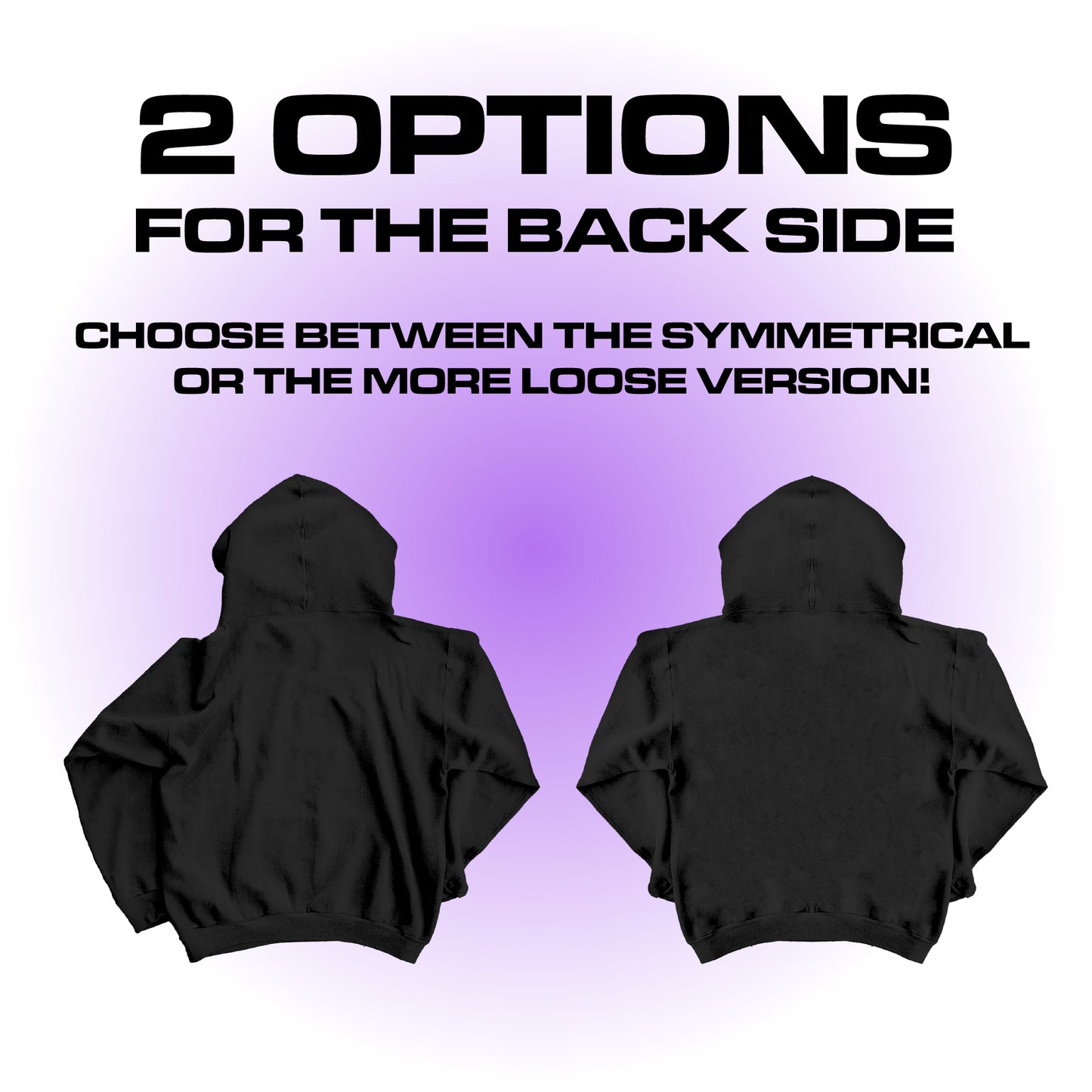 CUT NECK HOODIE