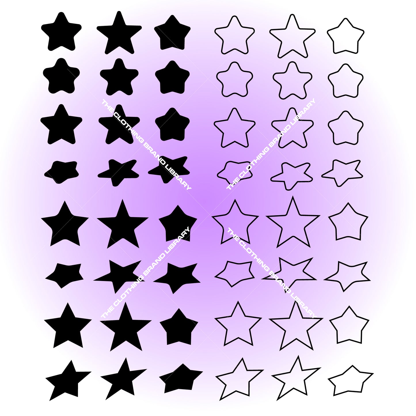 Y2K Stars Icon Pack