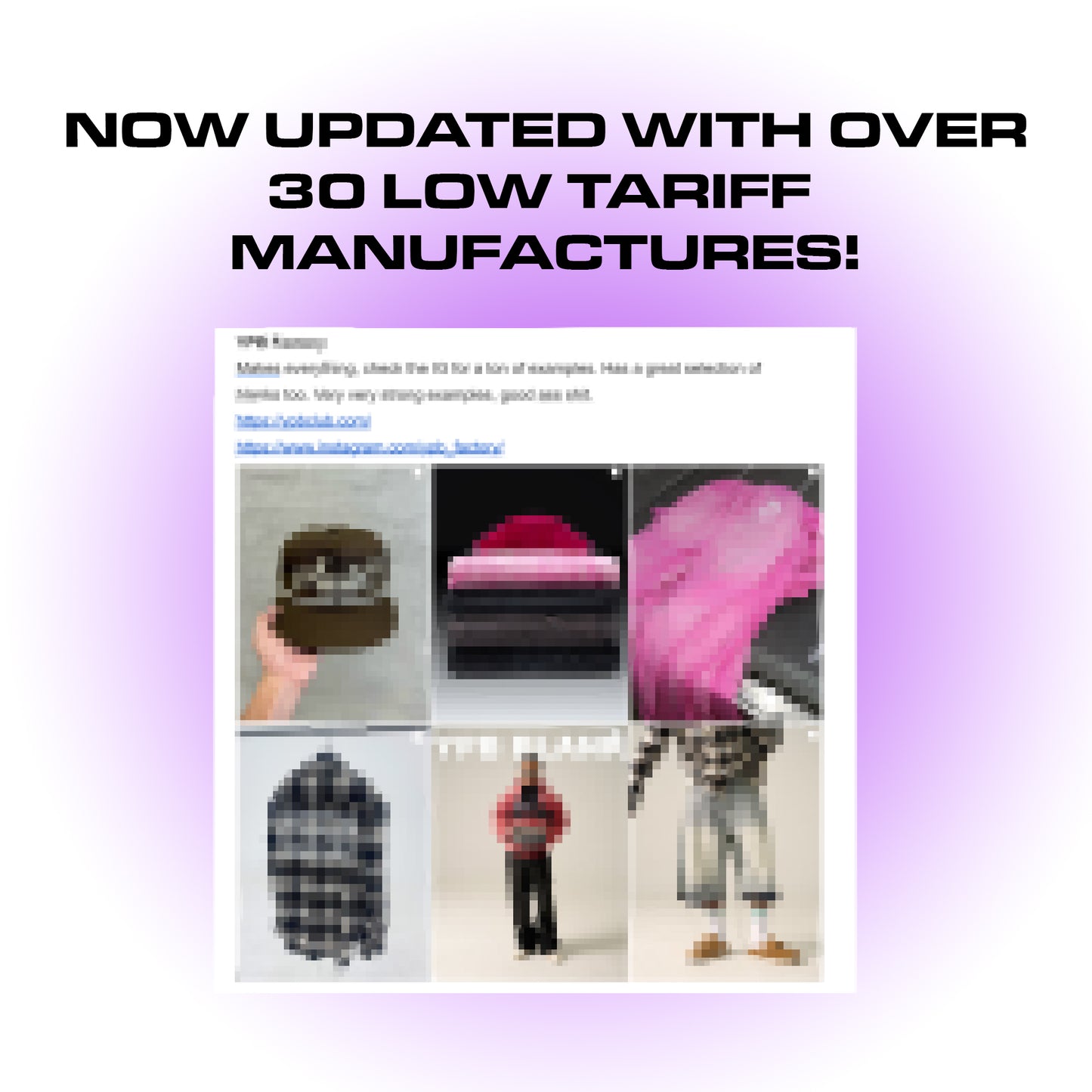 Premium Streetwear Manufacturing List