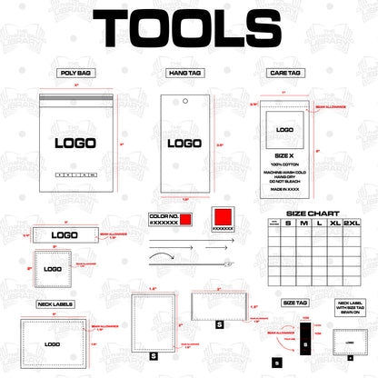 Illustrator Tech Pack Template