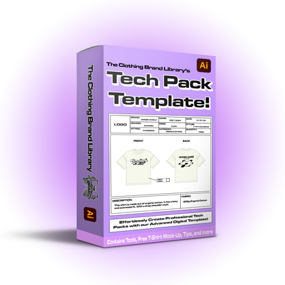 Illustrator Tech Pack Template